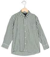 Thumbnail for your product : Oscar de la Renta Boys' Gingham Button-Up Shirt