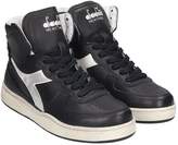 Thumbnail for your product : Diadora Basket Used Sneakers In Black Leather
