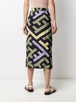 Thumbnail for your product : Closed Geoemtric-Print Midi Skirt