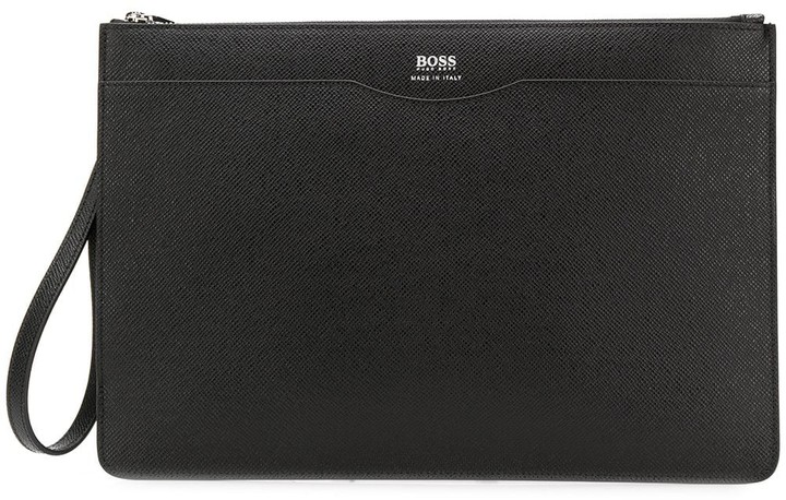 hugo boss document bag