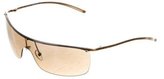 Thumbnail for your product : Gucci Rimless Shield Sunglasses