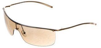 Gucci Rimless Shield Sunglasses