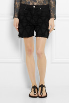 Thumbnail for your product : Isabel Marant Gustave distressed stretch-denim shorts