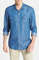 Thumbnail for your product : Tommy Bahama 'Empire Indigo' Island Modern Fit Sport Shirt