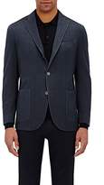 Thumbnail for your product : Boglioli Men's Travel Herringbone-Weave Cotton Sportcoat - Navy