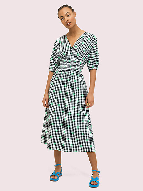kate spade eyelet wrap dress