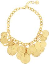 Thumbnail for your product : Ben-Amun Gold-plated coin necklace
