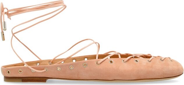 Chloé Ghillies Almond Toe Ballerina Shoes