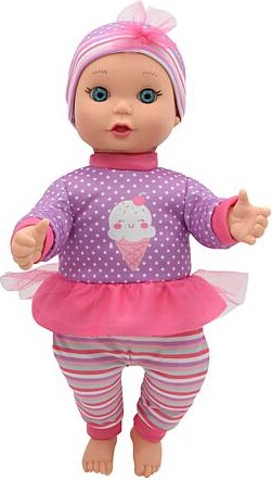 Little Darlings Little Darling: 12" Talking Baby Soft Body Baby Doll