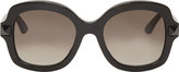 Thumbnail for your product : Valentino Black Oversized Sunglasses