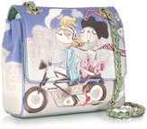 Thumbnail for your product : Moschino Love Girls Motocycle Small Saffiano Eco Leather Bag