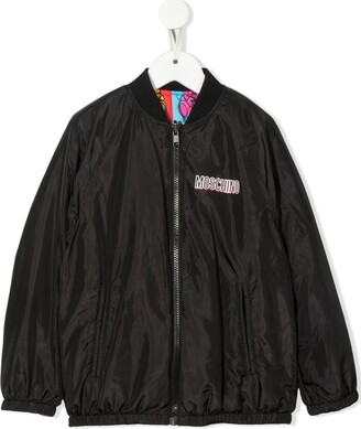 Boys Black Bomber Jacket | Shop The Largest Collection | ShopStyle