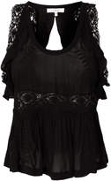 Iro lace detail top 