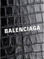 Thumbnail for your product : Balenciaga Small Embossed Croc Everyday Tote in Black | FWRD
