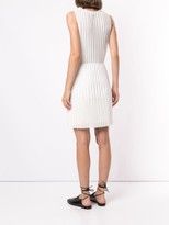 Thumbnail for your product : Dion Lee Godet Pleat Mini Dress