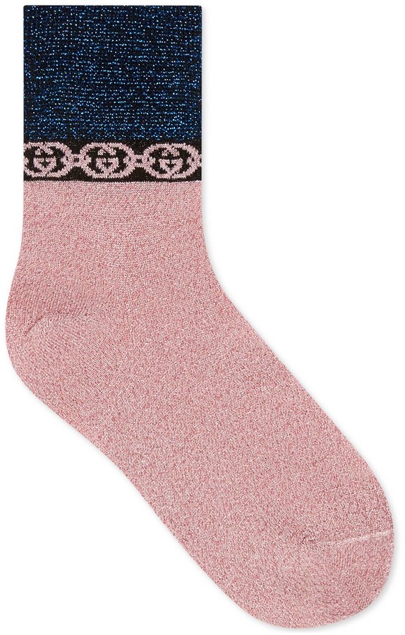 interlocking g socks