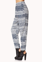Thumbnail for your product : Forever 21 High-Waisted Boho Harem Pants