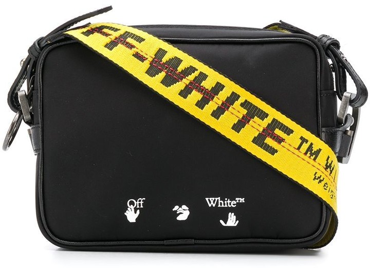 Off-White™ Drops Logo Print Cross-Body Bag