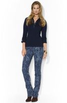 Thumbnail for your product : Lauren Ralph Lauren Printed Modern Straight Jeans