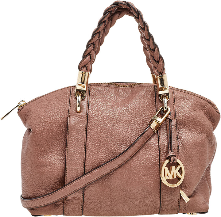 michael kors leather purse