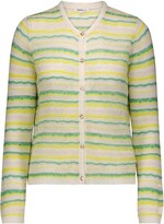 Thumbnail for your product : Minnie Rose Italian Viscose Textured Cardigan - Green