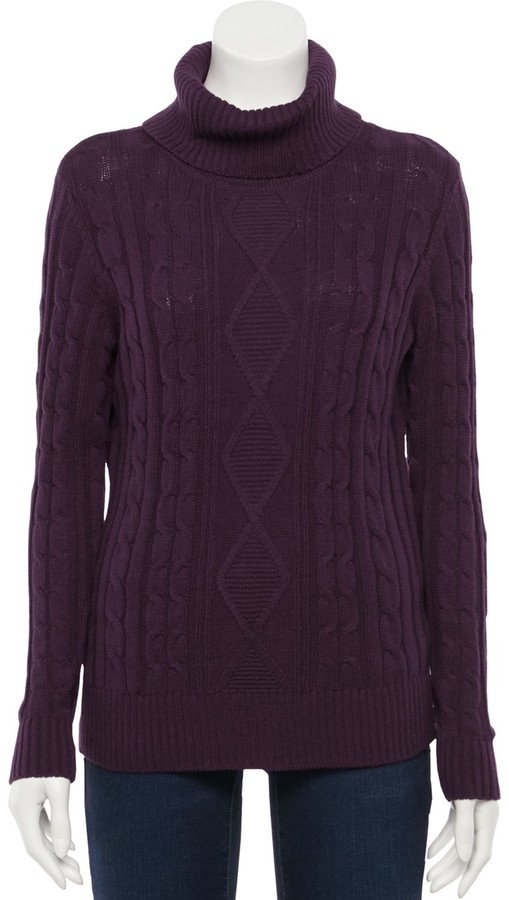 croft barrow mock turtleneck