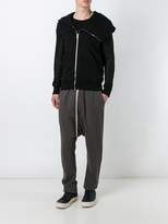 Thumbnail for your product : Rick Owens zipped hoodie
