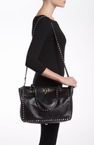 Thumbnail for your product : Valentino 'Rockstud - Medium' Double Handle Leather Tote