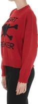 Thumbnail for your product : RED Valentino Logo Heart Breaker Sweater