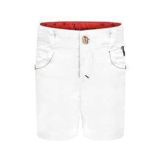 Billionaire BillionaireBaby Boys White Bermuda Shorts