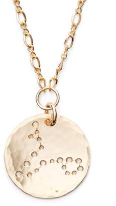 Nashelle Ija 'Large Zodiac' 14k-Gold Fill Necklace