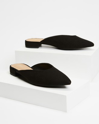 Spurr Women's Black Loafers - Chipper Flats - Size 9 at The Iconic