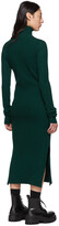 Thumbnail for your product : S.R. STUDIO. LA. CA. Green Rib Funnel Neck Dress