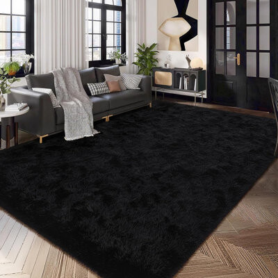 Living Room Rug Area Rugs For Bedroom Fluffy Rug For Kids Room, Shaggy Rugs For Teen Room, Indoor Room Carpet For Dorm Home Decor