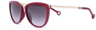 Carolina Herrera cat eye sunglasses - women - Plastic/metal - One Size