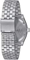 Thumbnail for your product : Nixon Medium Time Teller Navy Dial Silver Tone Stainless Steel Bracelet Ladies Watch