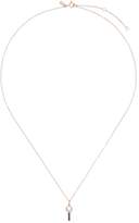 Thumbnail for your product : Ef Collection 14kt gold diamond key necklace