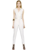 Thumbnail for your product : Viktor & Rolf Evers Satin Viscose Crepe Jumpsuit