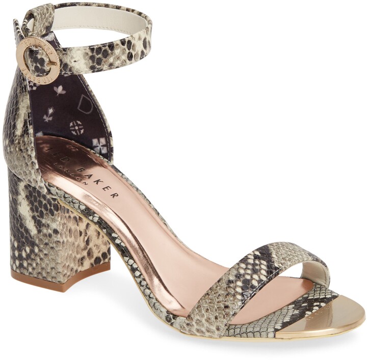 errita block heel sandals