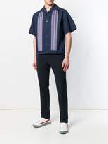 Thumbnail for your product : Prada textured stripe board shirt