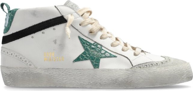 Golden Goose Mid Star Lace-Up Sneakers