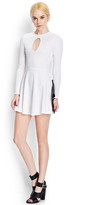 Thumbnail for your product : Forever 21 keyhole knit skater dress