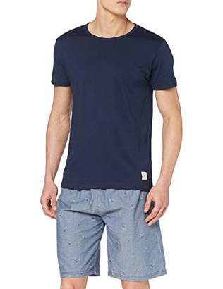 Esprit Men's Anthony Nw Short Pyjama Set, (Grey Blue 420), Large