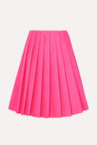 Thumbnail for your product : Prada Wrap-effect Pleated Shell Skirt - Pink