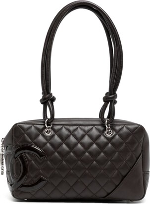 Chanel Pre Owned Diamond-Quilted Flap Briefcase - ShopStyle Satchels & Top  Handle Bags
