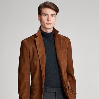 suede blazer jacket mens