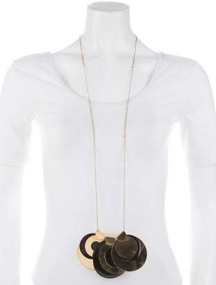 Marni Horn Disc Necklace