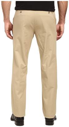 Calvin Klein Refined Stretch Cotton Twill Pant Men's Clothing