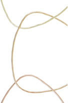 Thumbnail for your product : Melissa Joy Manning Set of three 14-karat gold interlinked bracelets
