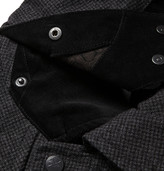 Thumbnail for your product : White Mountaineering Houndstooth GORE-TEX® Duffel Coat